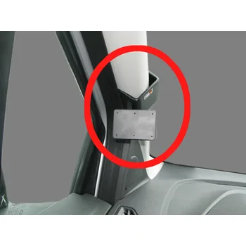 Brodit ProClip f�r Ford Transit Connect, ab Bj. 2018 bis 2023 (Montageplatte unten und quer - Nur f�r kleine Ger�te!)