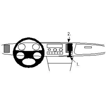 Brodit ProClip f�r Saab 900, ab Bj. 1983 bis 1993