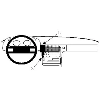 Brodit ProClip f�r Porsche 928, ab Bj. 1978 bis 1995