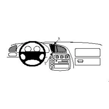 Brodit ProClip f�r Seat Alhambra, ab Bj. 1997 bis 2000