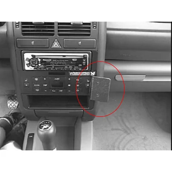 Brodit ProClip f�r Audi A2, ab Bj. 2001 bis 2005 (nicht bei Ausstattung mit Navi-Bildschirm)