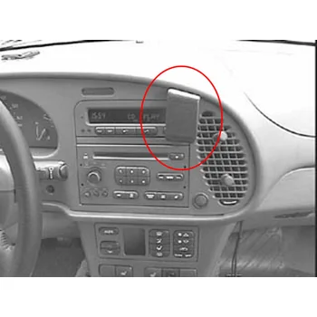 Brodit ProClip f�r Saab 9-3, ab Bj. 1998 bis 2002 (NUR bei Holz- oder Kevlardekor)