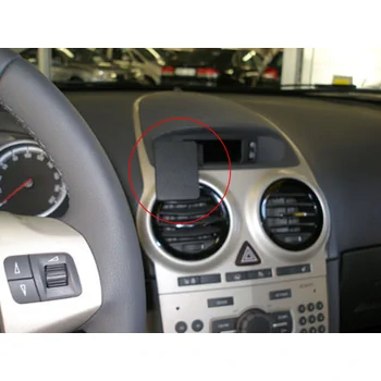 Brodit ProClip f�r Opel Corsa D, ab Bj. 2007 bis 2014 (nicht f�r Modelle mit Werksnavi oder gro�em Display!)