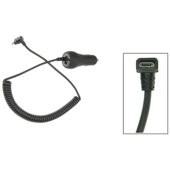 Brodit Ersatzteil: Ladeger�t mit Zigarettenanz�nder, 12/24V, Kabel mit 90 Grad abgewinkelten Micro-USB Stecker