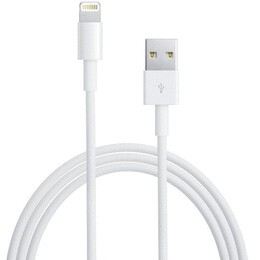 MD818ZM/A Daten- / Ladekabel Lightning auf USB fr APPLE iPhone 13 Pro, Kabellnge: 1m