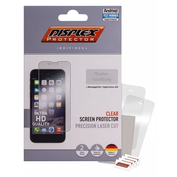 Displex Protector, Crystal Clear, Displayschutzfolie f�r SAMSUNG Galaxy XCover 4, mit Easy-On Montagehilfe