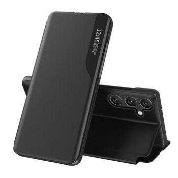 emMobi View Case Bookstyle f�r SAMSUNG Galaxy S25 5G, Black