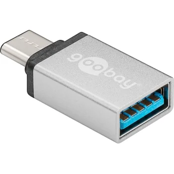 Goobay Adapter USB-C Stecker auf USB-A Buchse f�r NOKIA G11 Plus, Silver