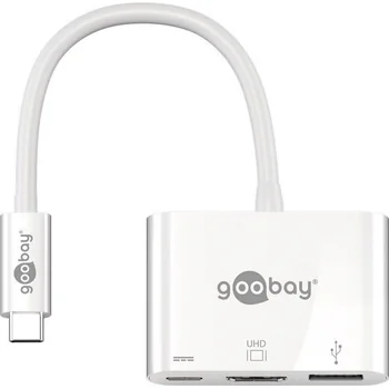 Goobay USB-C Multiport Adapter auf HDMI + USB-A 3.0