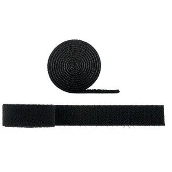 Goobay Kabelmanagement / Klettband-Rolle 1m