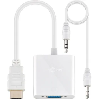 Goobay Adapter: HDMI Stecker A auf VGA Buchse