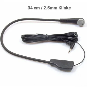SpeakUp 90500, 34cm Schwanenhalsmikrofon mit 2.5mm Klinkenstecker
