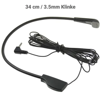 SpeakUp 90511, 34cm Schwanenhalsmikrofon mit 3.5mm Klinkenstecker