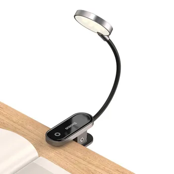 LED Minilampe mit Befestigungs-Clip, bis 24 Stunden Laufzeit, mit Ladekabel