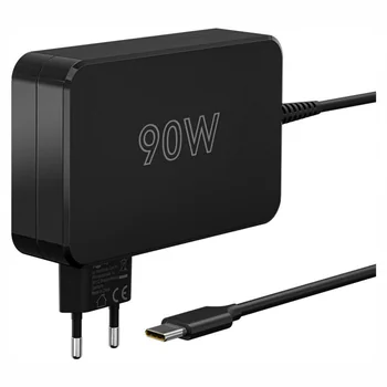 Goobay USB-C Ladeger�t f�r Laptops, 90W, Kabell�nge 1.8 m, Black