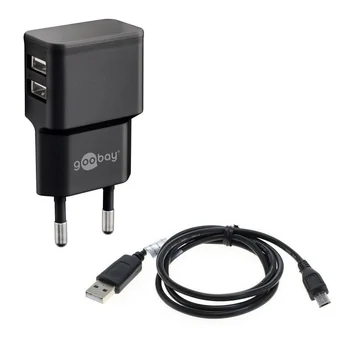 Goobay Ladeger�t 230V f�r NOKIA 800 Tough, 18W, 2.4A, Black