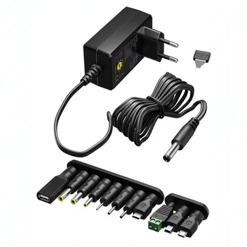 Goobay Universal Netzteil 100-240V, 27W (2.25A), 3-12V, black