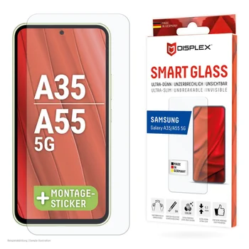 Displex Smart Glass (Hybrid-Schutzfolie) f�r SAMSUNG Galaxy A55 5G