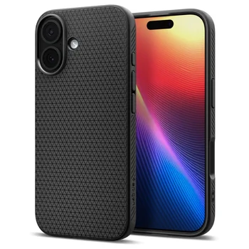 Spigen Liquid Air f�r APPLE iPhone 17, black (matt)
