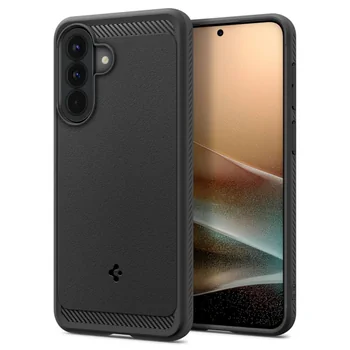 Spigen Rugged Armor f�r SAMSUNG Galaxy A57 5G, black (matt)