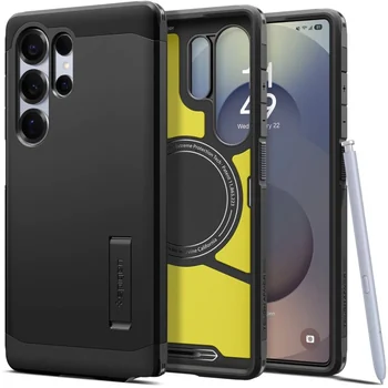 Spigen Tough Armor MAG f�r SAMSUNG Galaxy S25 Ultra 5G, black (matt)