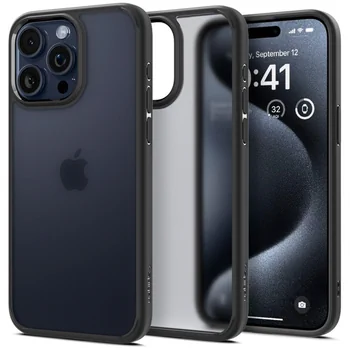 Spigen Ultra Hybrid f�r APPLE iPhone 15 Pro, Black