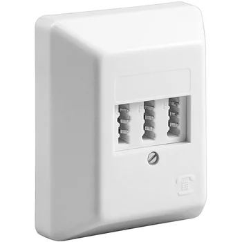 Goobay Telefondose TAE NFF AP - Aufputz / White