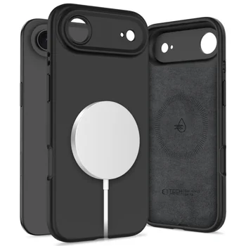 TechProtect Liquid Silicone MAG f�r APPLE iPhone 17 Air, black