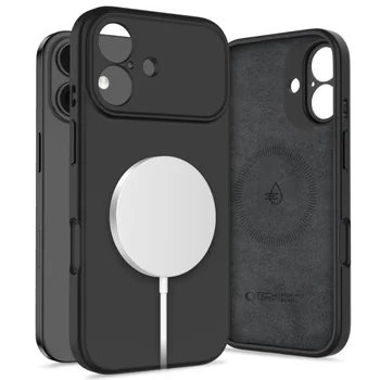 TechProtect Liquid Silicone MAG f�r APPLE iPhone 17, black
