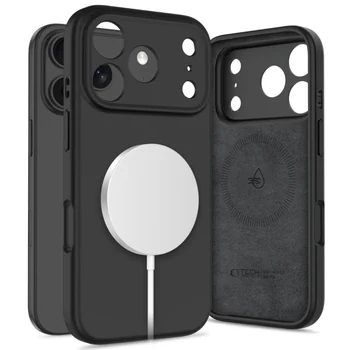 TechProtect Liquid Silicone MAG f�r APPLE iPhone 17 Pro, black