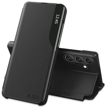 TechProtect Smart View, passend f�r SAMSUNG Galaxy A56 5G , Black