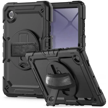 TechProtect Solid360 mit Handschlaufe f�r SAMSUNG Galaxy Tab A9+, Black