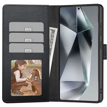 TechProtect Wallet Case f�r SAMSUNG Galaxy S25 FE, Black
