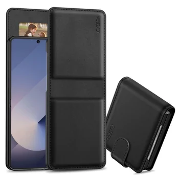 TechProtect Wallet Case f�r SAMSUNG Galaxy Z Flip7, Black