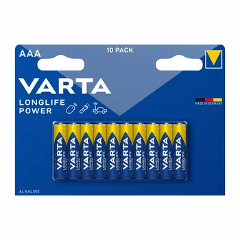 Varta AAA Longlife Power Batterie, 1.5V, 10 St�ck