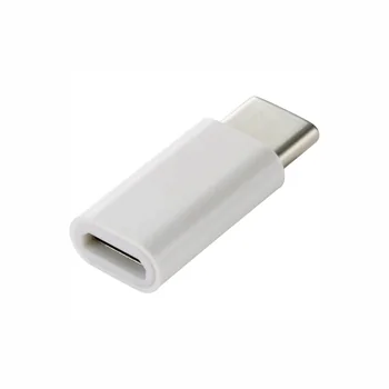Lade-Adapter f�r HUAWEI Mate X7 von Lightning Buchse auf USB-C Stecker, Farbe: White