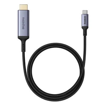 Adapter-Kabel von USB-C Stecker auf HDMI Stecker f�r HUAWEI P20 Pro, 1.5m, 8k 60 Hz, black
