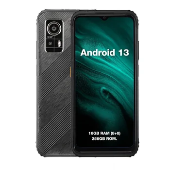 AGM H6, robustes Smartphone (Rugged Outdoor), 6.56 Zoll, 256GB, IP68 / IP69K / MIL-STD-810H, black