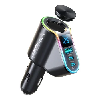 Joyroom KFZ Ladeadapter, 12/24V f�r APPLE iPhone Xs MAX, 150W, Black