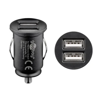 Goobay Dual KFZ Ladeger�t f�r BECKER Professional 6SL, 12/24V, 2x USB-A 15W (3.1A)
