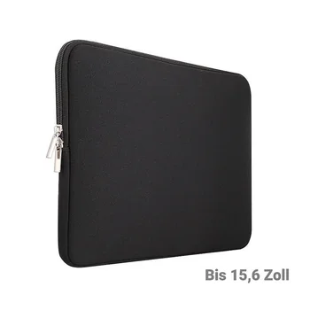 Universal Tablet- / Laptoptasche Sleeve, f�r Tablets oder Laptop bis 15,6 Zoll , Black