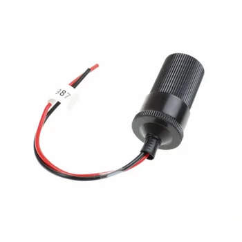 Anschlu�buchse f�r Zigarettenanz�nder Stecker, 12-24V, Kabell�nge: ca. 0.2m