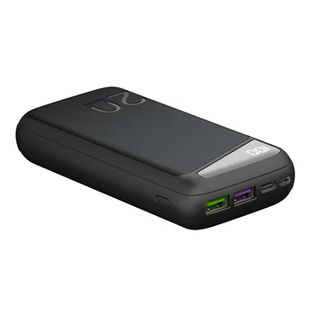 Goobay Schnelllade PowerBank, ca. 20.000 mAh f�r APPLE iPhone Xs MAX, Ausgang: 2x USB-A / 1x USB-C