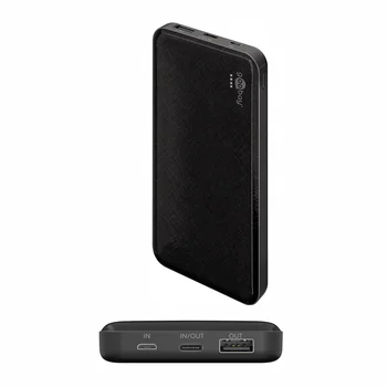 Goobay Slimline PowerBank, ca. 10.000 mAh f�r APPLE iPhone Xs MAX, Ausgang: 1x USB-A / 1x USB-C