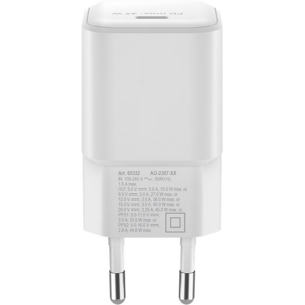 Goobay GaN USB Ladegerät 230V Nano für APPLE iPhone 11, 1x C, 45W ...