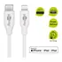 Goobay Daten- / Ladekabel Lightning auf USB-C f�r APPLE iPhone 8, White, 0.5m, Abbildung 1
