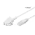 Goobay VDSL Kabel 10m White / TAE-F Anschlu�kabel auf RJ45 Buchse (8P2C)