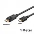 Goobay Displayport auf HDMI Kabel, 1m, DP Stecker auf HDMI Stecker / 4K / 30 Hz (3840x2160) UHD