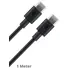 Goobay Daten- / Ladekabel USB-C auf USB-C f�r HUAWEI Pura 80 Pro, Black, 1m