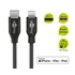 Goobay Daten- / Ladekabel Lightning auf USB-C f�r APPLE iPhone 6 Plus, Black, 1m, Abbildung 2